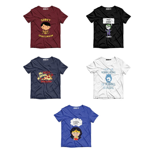Pack Of 5 T-Shirts