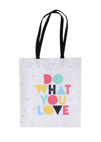 Do What You Love Quote Tote Bag