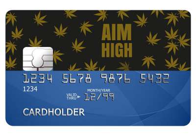 Aim High Card Sticker