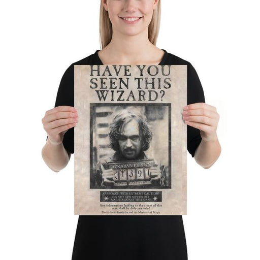 Wanted Sirius Black Poster