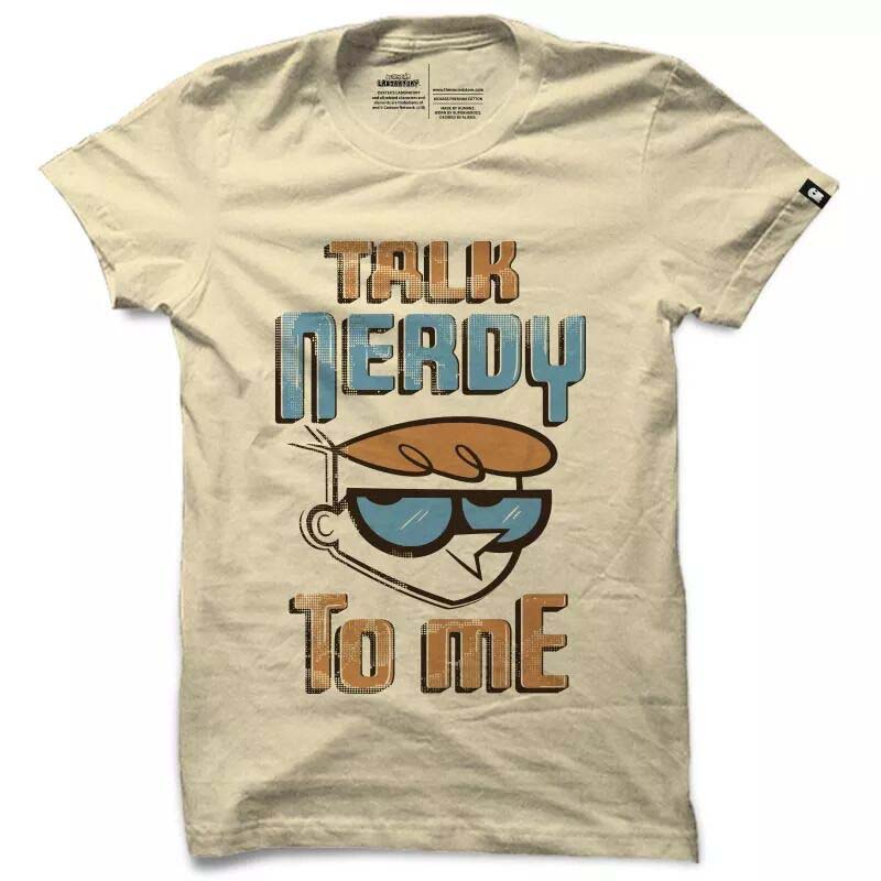 Talk Nerdy Dexter T shirt Official Cartoon Network