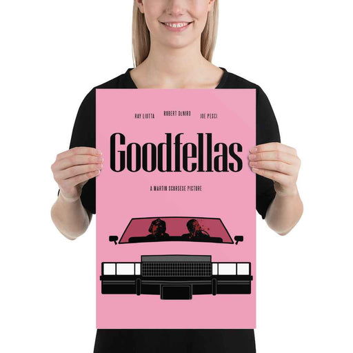 Goodfellas Movie Car Scene Poster