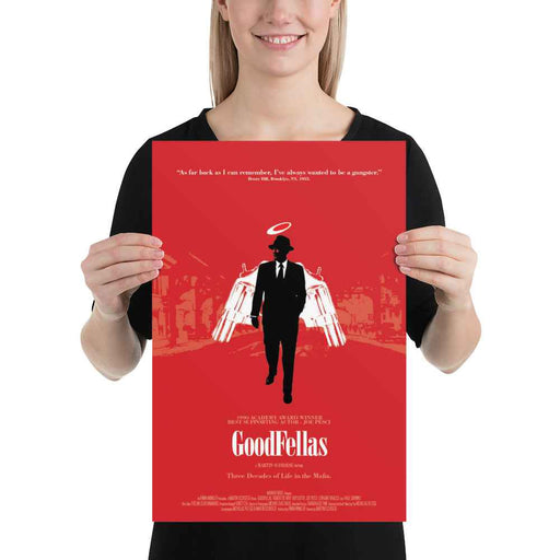 Goodfellas Movie Red Poster