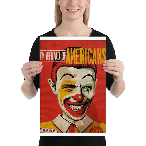 I'm Afraid of Americans Movie Poster