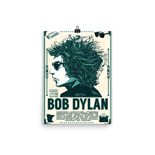 Bob Dylan Artwork Poster
