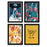 Cool Posters Bundle of 4