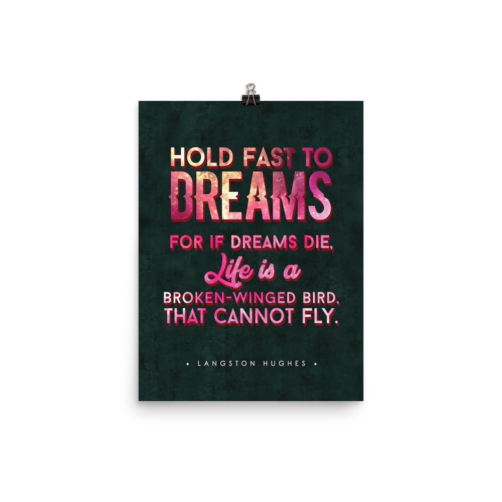 Dreams Die motivational Posters