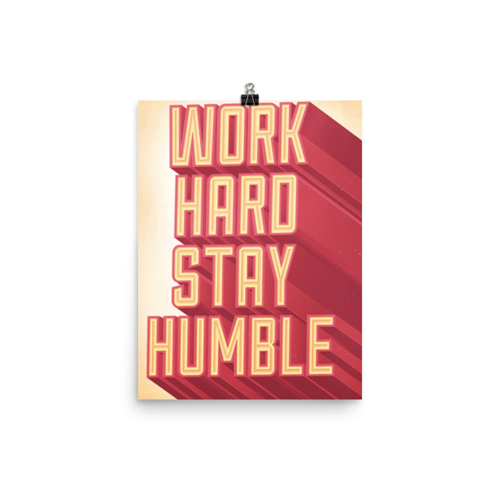 Humble motivational Posters