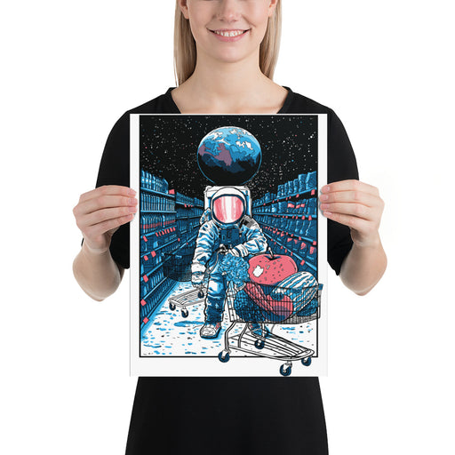 Spaceman  Artwork Poster