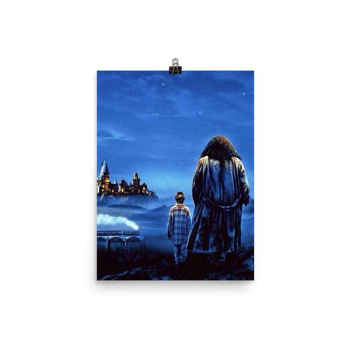 Harry & Hagrid Poster