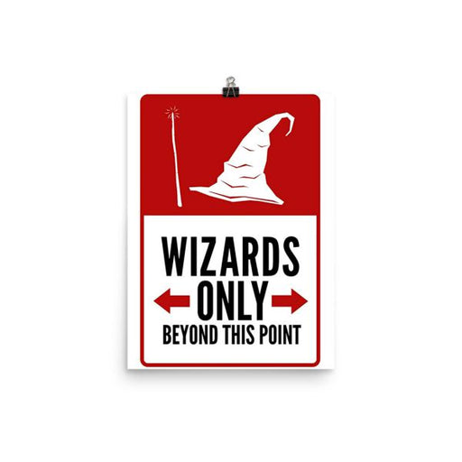 No Wizards Beyond Poster